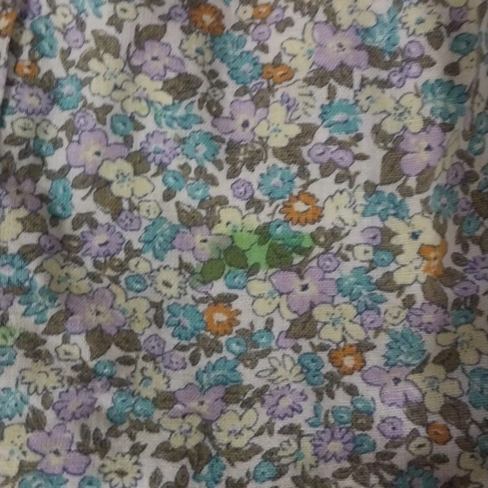 OshKosh B'gosh Blue and Yellow Floral Jumpsuit 4